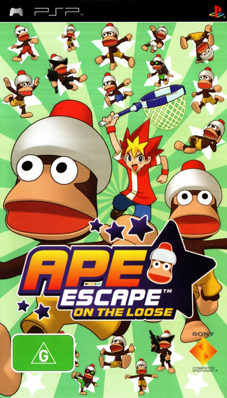 Ape Escape: On the Loose Playstation Portable PSP Game PAL