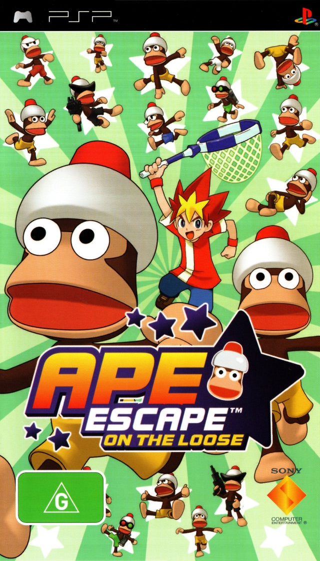 Ape Escape: On the Loose Playstation Portable PSP Game PAL