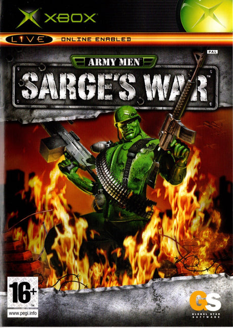 Army Men: Sarge's War Xbox Game PAL
