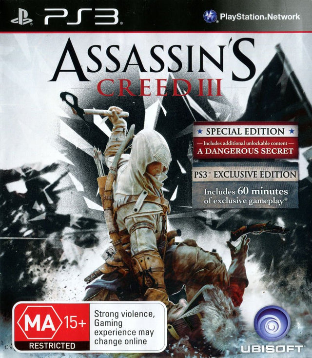 Assassin's Creed III Playstation 3 PS3 Game PAL