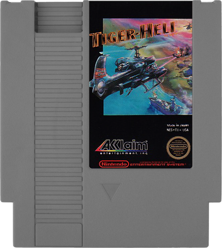 Tiger-Heli Nintendo Entertainment System NES Game Cartridge PAL-Trippy Trades