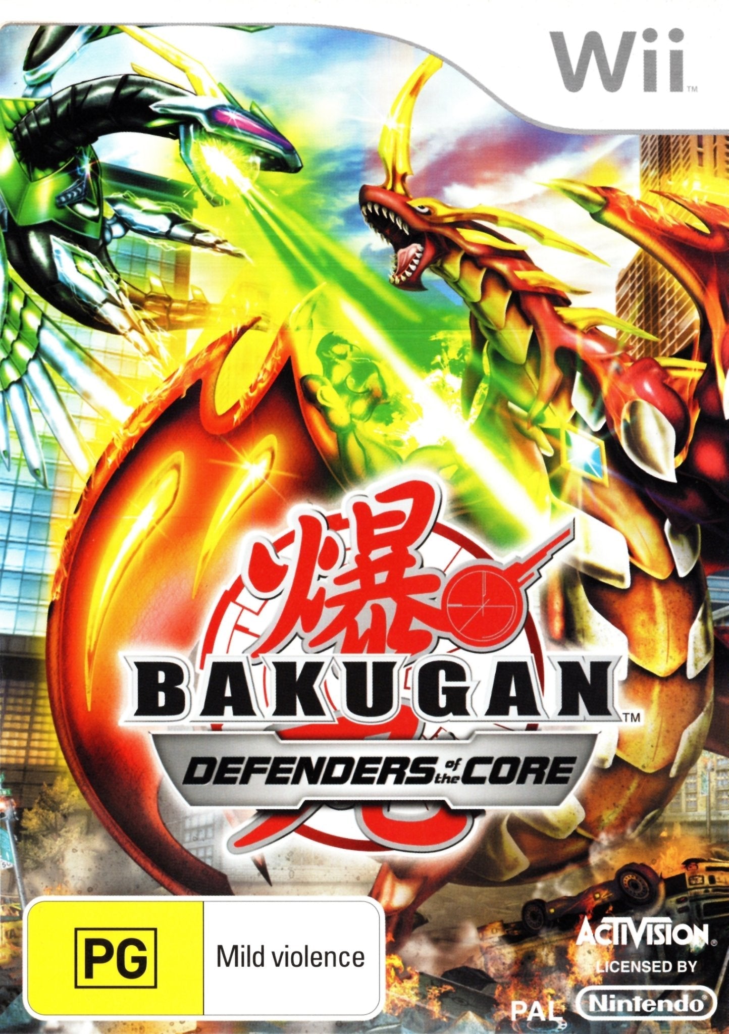 Bakugan: Defenders of the Core Nintendo Wii Game PAL