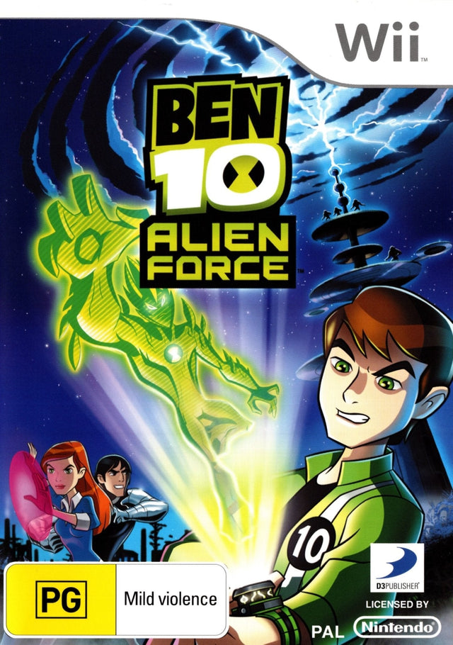 Ben 10: Alien Force Nintendo Wii Game PAL