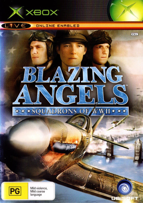 Blazing Angels: Squadrons of WWII Xbox Game PAL