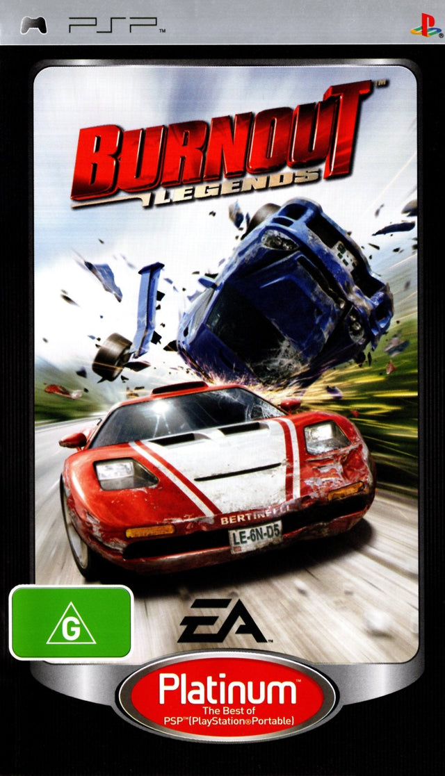 Burnout Legends Playstation Portable PSP Game PAL