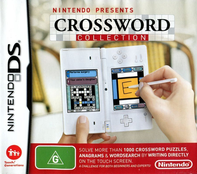 CrossworDS Nintendo DS NDS Game PAL