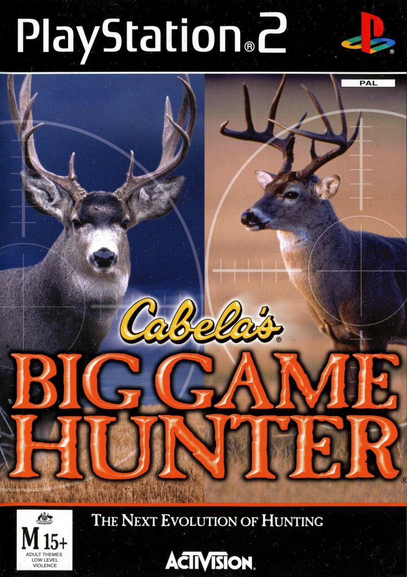 Cabela's Big Game Hunter Playstation 2 PS2 Game PAL