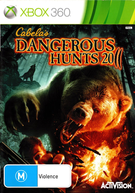 Cabela's Dangerous Hunts 2011 Xbox 360 Game PAL