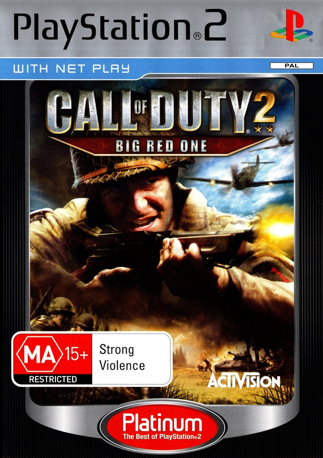 Call of Duty 2: Big Red One Playstation 2 PS2 Game PAL