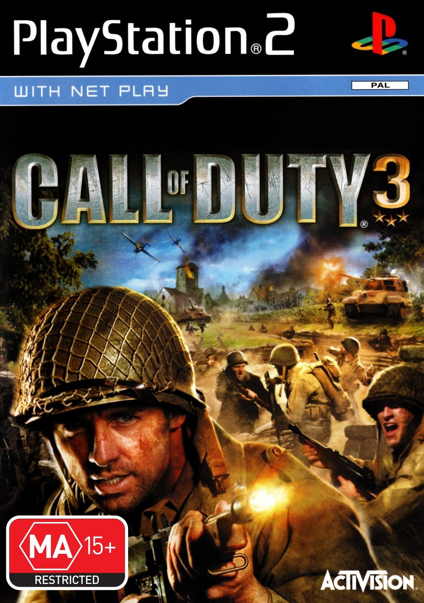 Call of Duty 3 Playstation 2 PS2 Game PAL