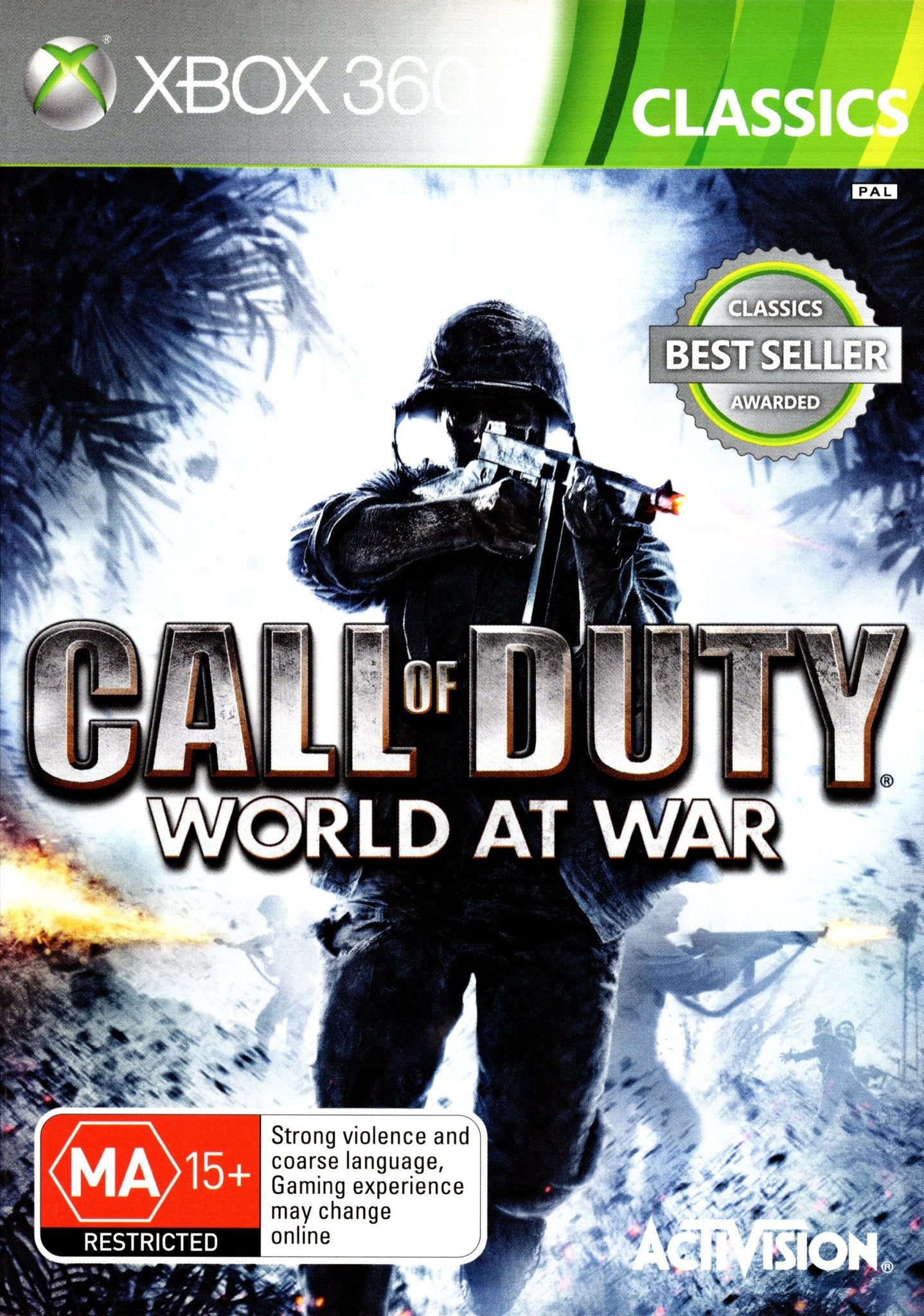 Call of Duty: World at War Xbox 360 Game PAL