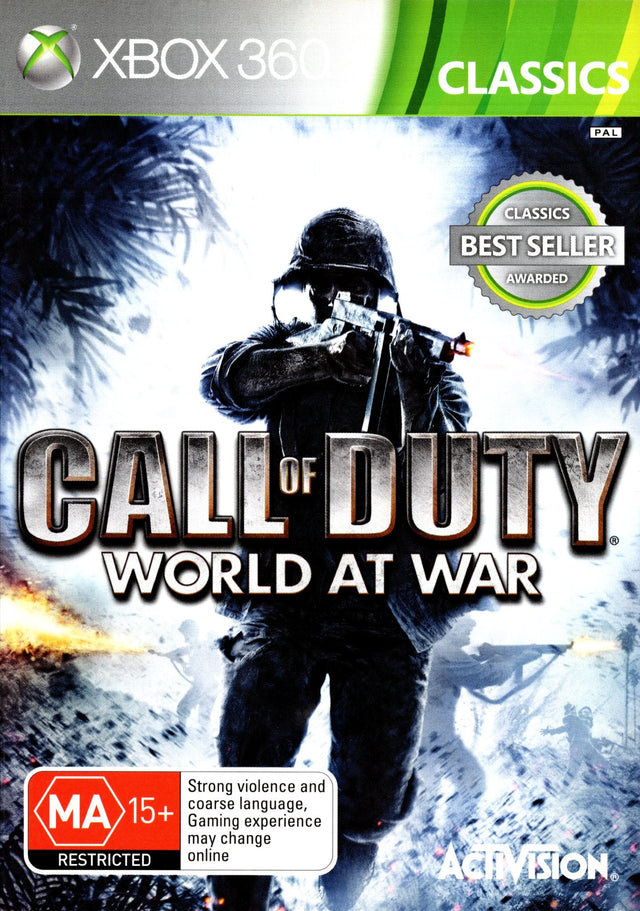 Call of Duty: World at War Xbox 360 Game PAL