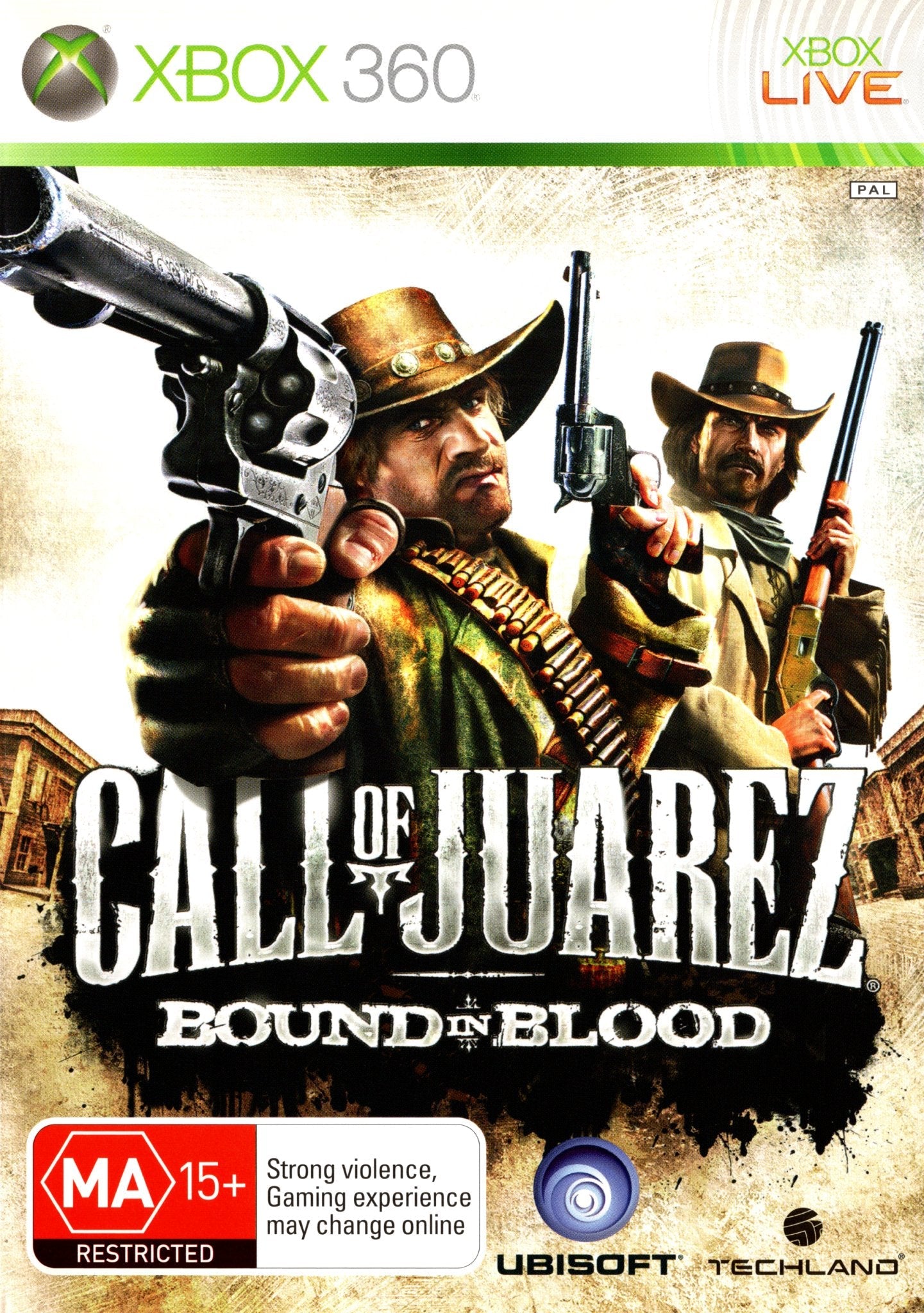 Call of Juarez: Bound in Blood Xbox 360 Game PAL