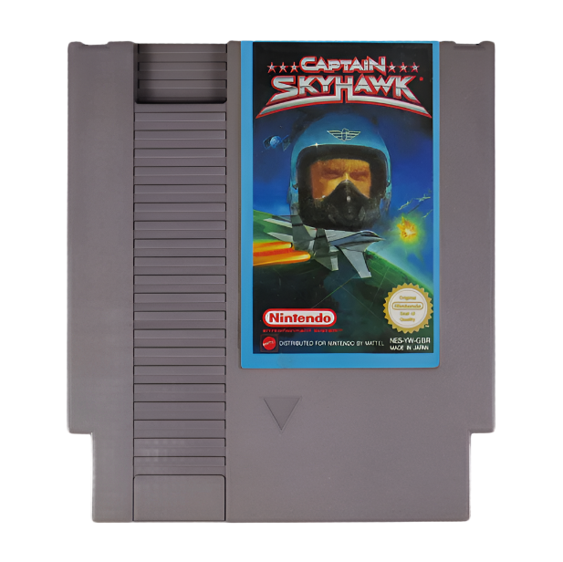 Captain Skyhawk Nintendo Entertainment System NES Game Cartridge PAL