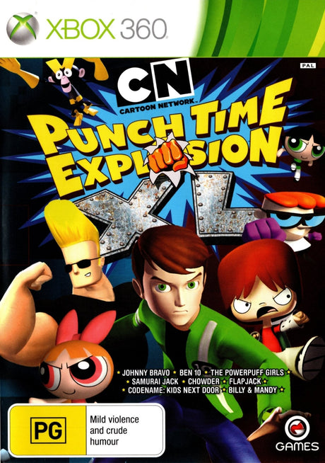 Cartoon Network: Punch Time Explosion XL Xbox 360 Game PAL