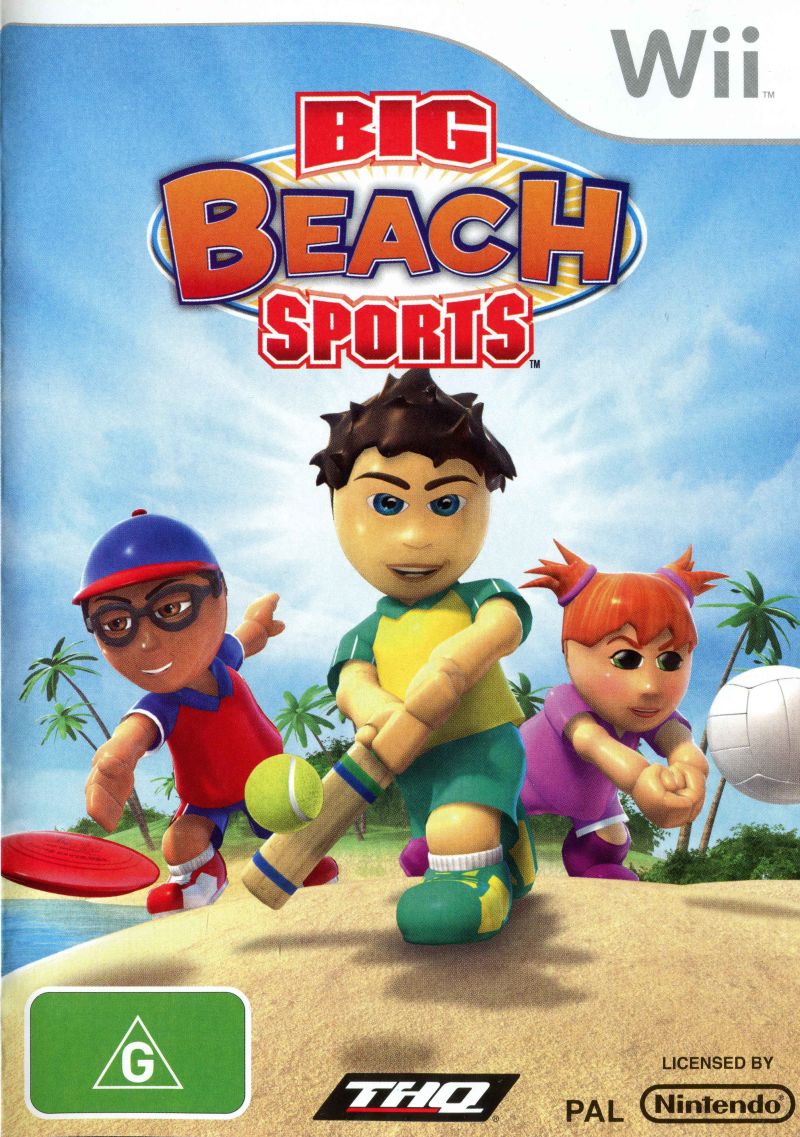 Big Beach Sports Nintendo Wii Game PAL Nintendo Wii Game