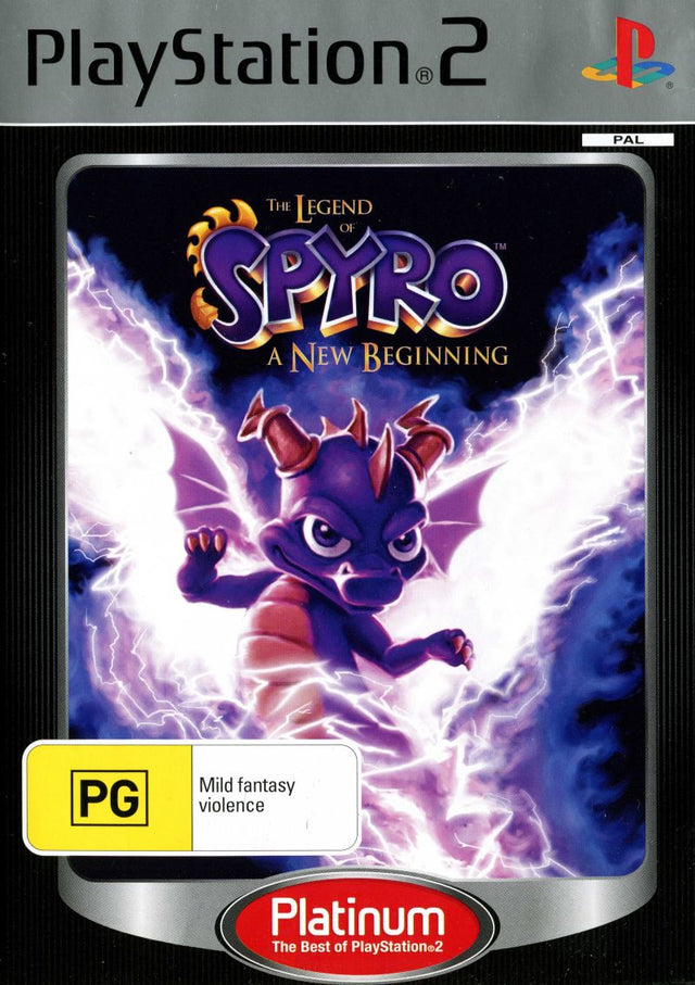 The Legend of Spyro: A New Beginning Playstation 2 PS2 Game PAL