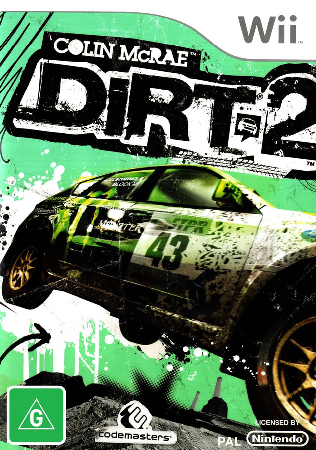 Colin McRae: DiRT 2 Nintendo Wii Game PAL