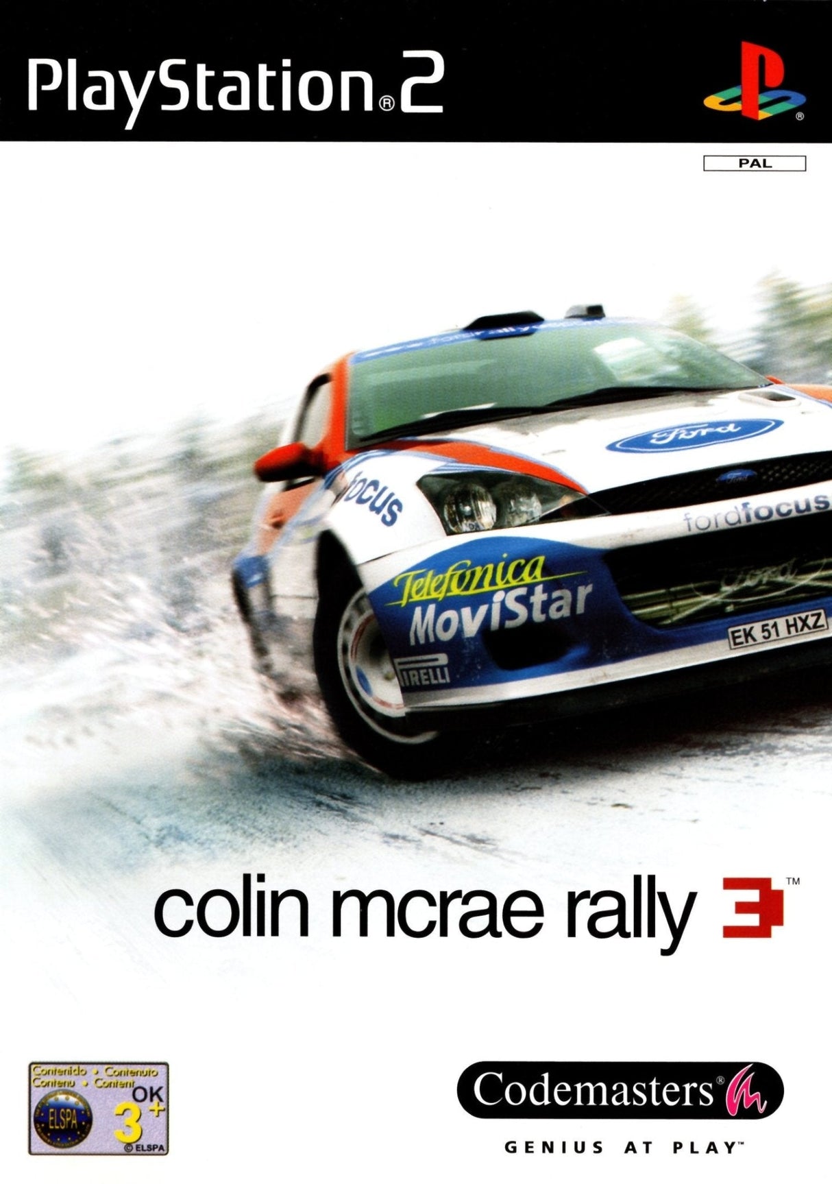 Colin McRae Rally 3 Playstation 2 PS2 Game PAL