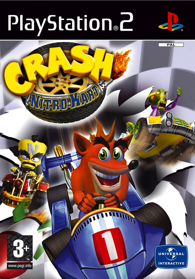 Crash Nitro Kart Playstation 2 PS2 Game PAL
