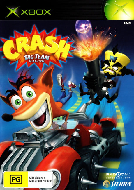 Crash Tag Team Racing Xbox Game PAL