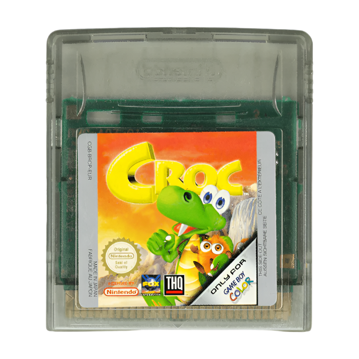 Croc Game Boy Color GBC Game PAL