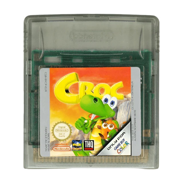 Croc Game Boy Color GBC Game PAL