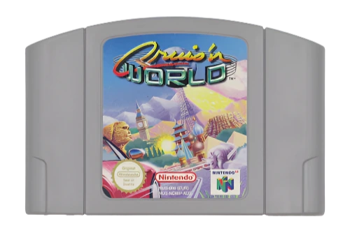 Cruis'n World Nintendo 64 N64 Game Cartridge PAL