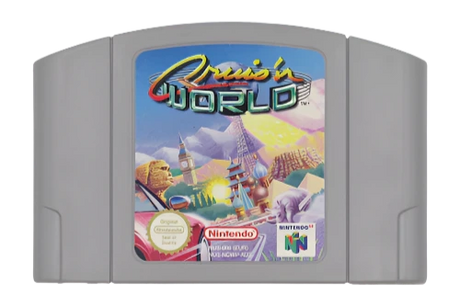 Cruis'n World Nintendo 64 N64 Game Cartridge PAL