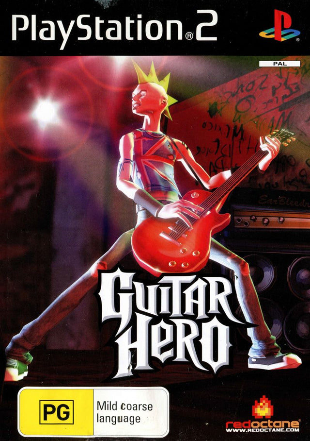 Guitar Hero Playstation 2 PS2 Game PAL