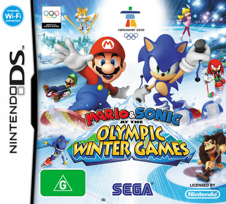 Mario & Sonic at the Olympic Winter Games Nintendo DS NDS Game PAL