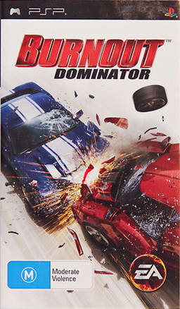 Burnout Dominator Playstation Portable PSP Game PAL