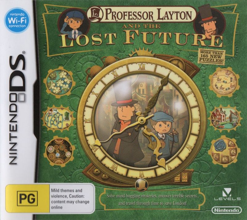 Professor Layton and the Lost Future Nintendo DS NDS Game PAL