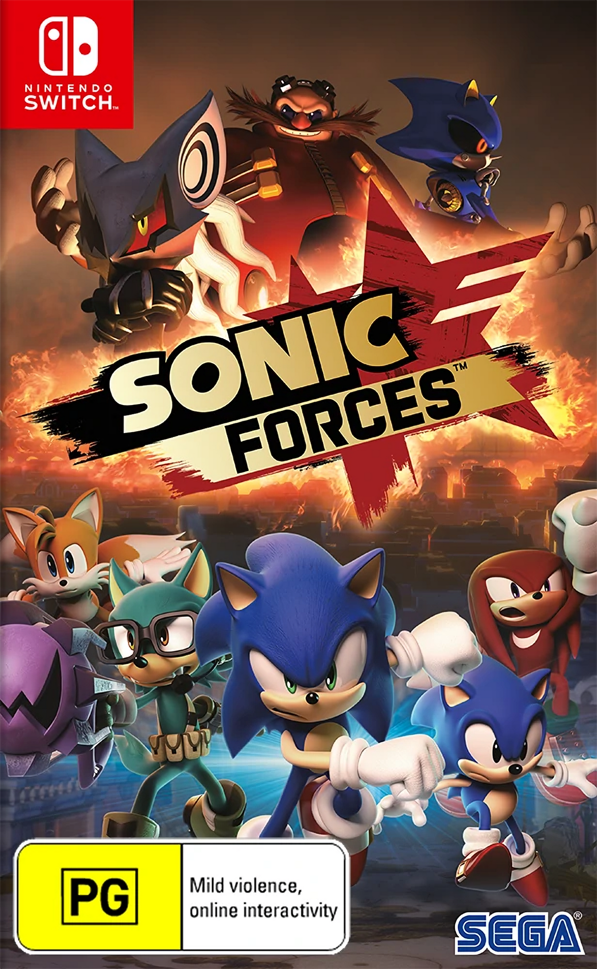 Sonic Forces Nintendo Switch Game Nintendo Switch Game
