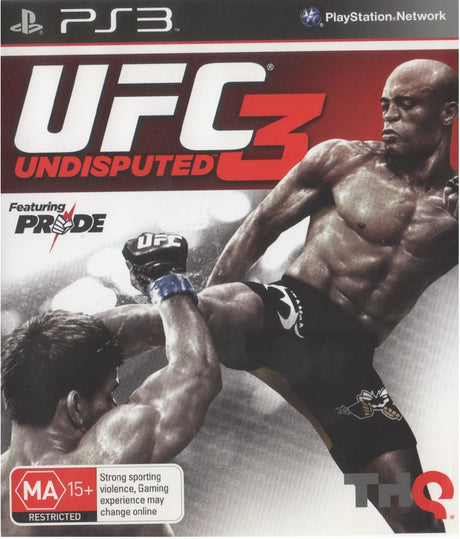 UFC Undisputed 3 Playstation 3 PS3 Game PAL