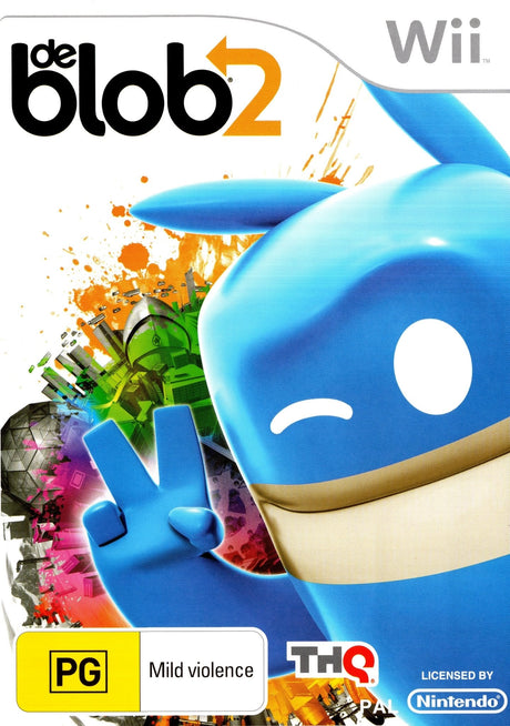 de Blob 2 Nintendo Wii Game PAL