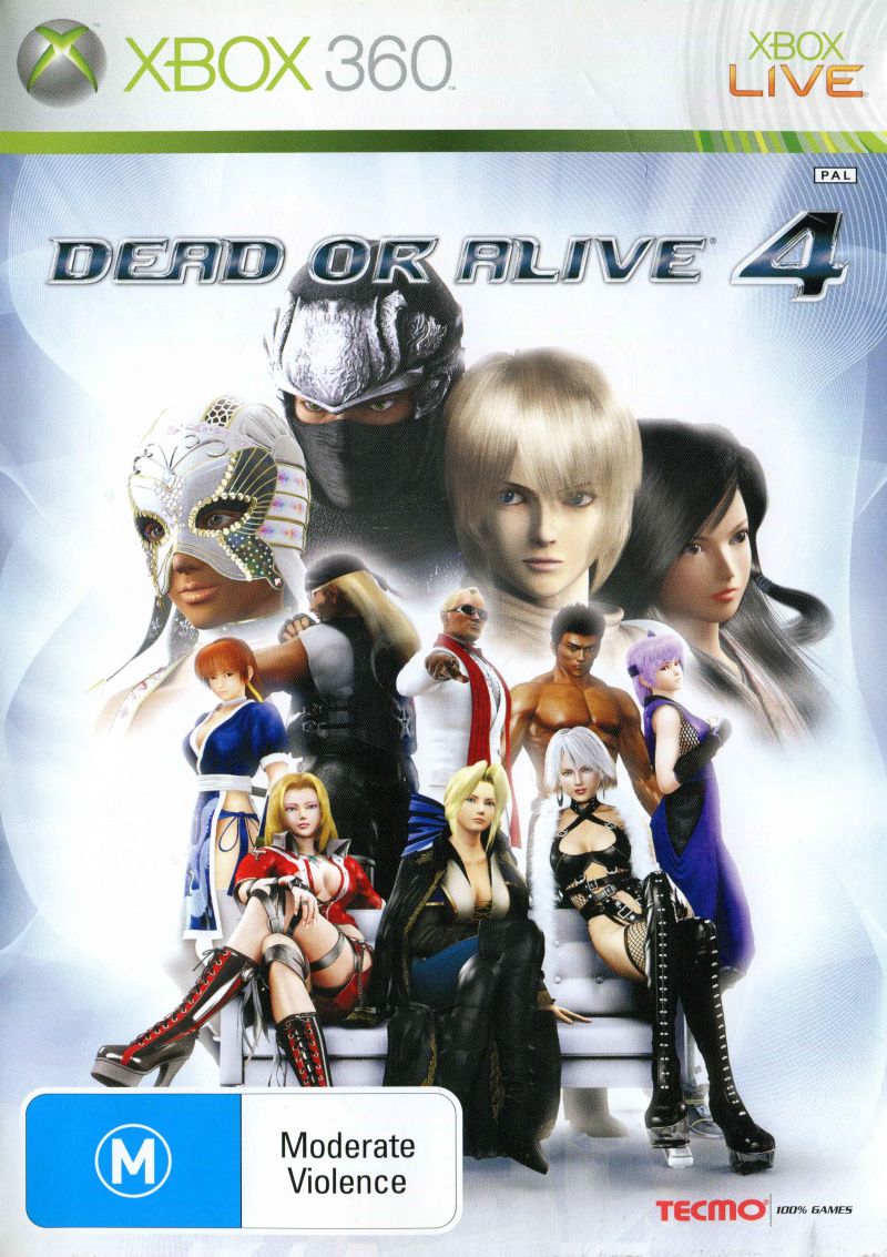 Dead or Alive 4 Xbox 360 Game PAL
