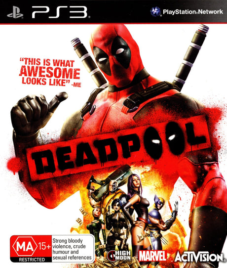 Deadpool Playstation 3 PS3 Game PAL