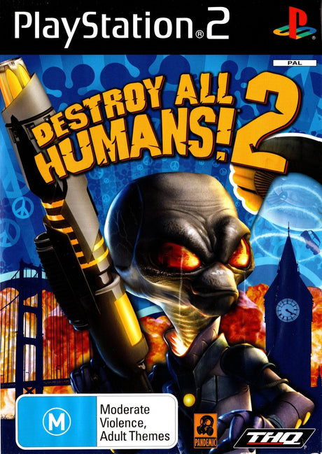 Destroy All Humans! 2 Playstation 2 PS2 Game PAL