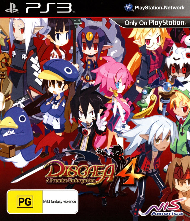Disgaea 4: A Promise Unforgotten Playstation 3 PS3 Game PAL