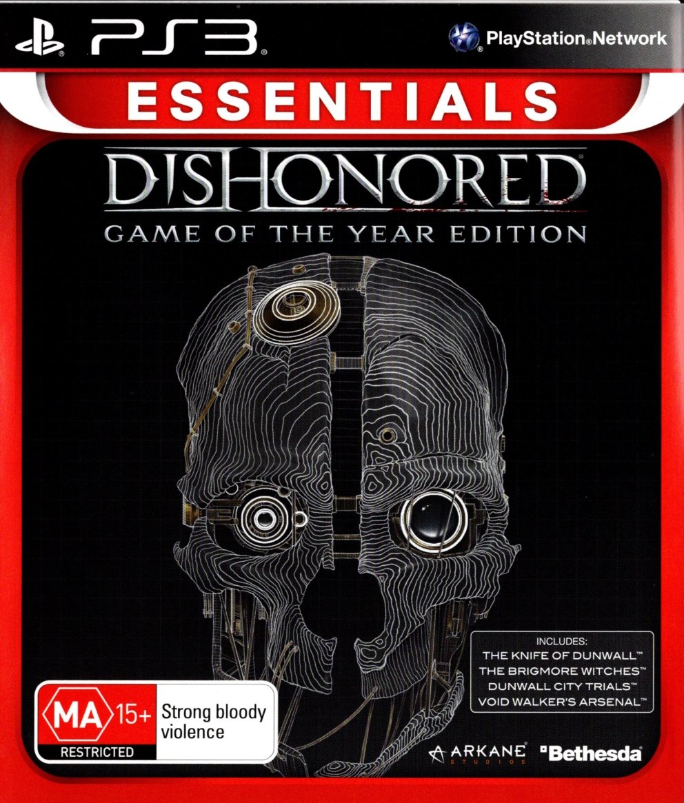 Dishonored: Game of the Year Edition Playstation 3 PS3 Game PAL