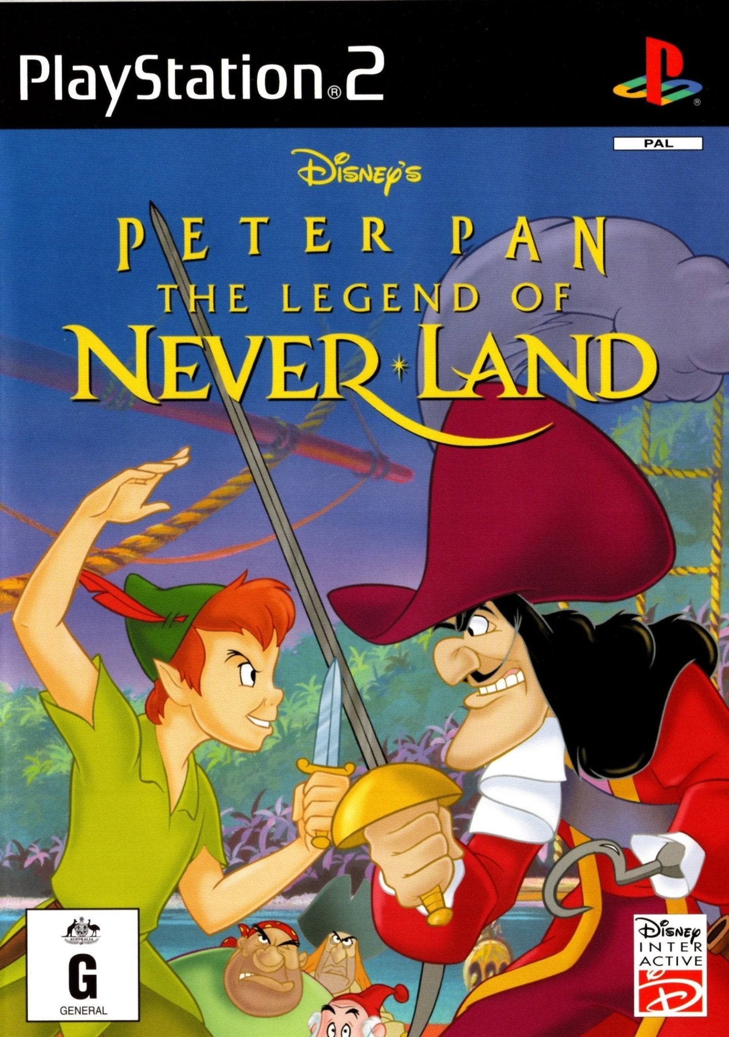 Disney's Peter Pan: The Legend of Neverland Playstation 2 PS2 Game PAL