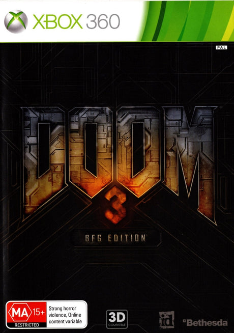 Doom 3: BFG Edition Xbox 360 Game PAL-Trippy Trades