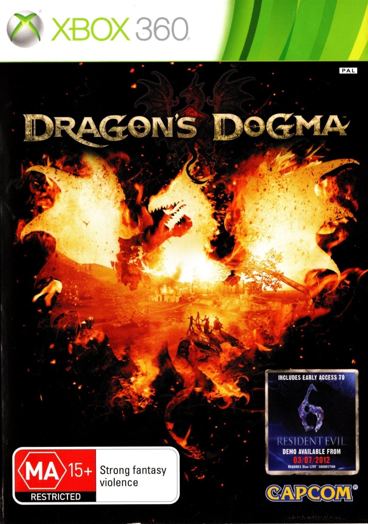 Dragon's Dogma Xbox 360 Game PAL