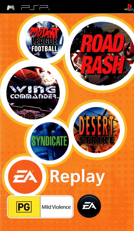 EA Replay Playstation Portable PSP Game PAL