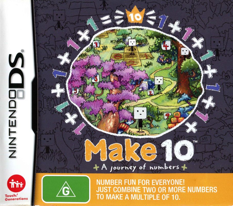 Make 10: A Journey of Numbers Nintendo DS NDS Game PAL