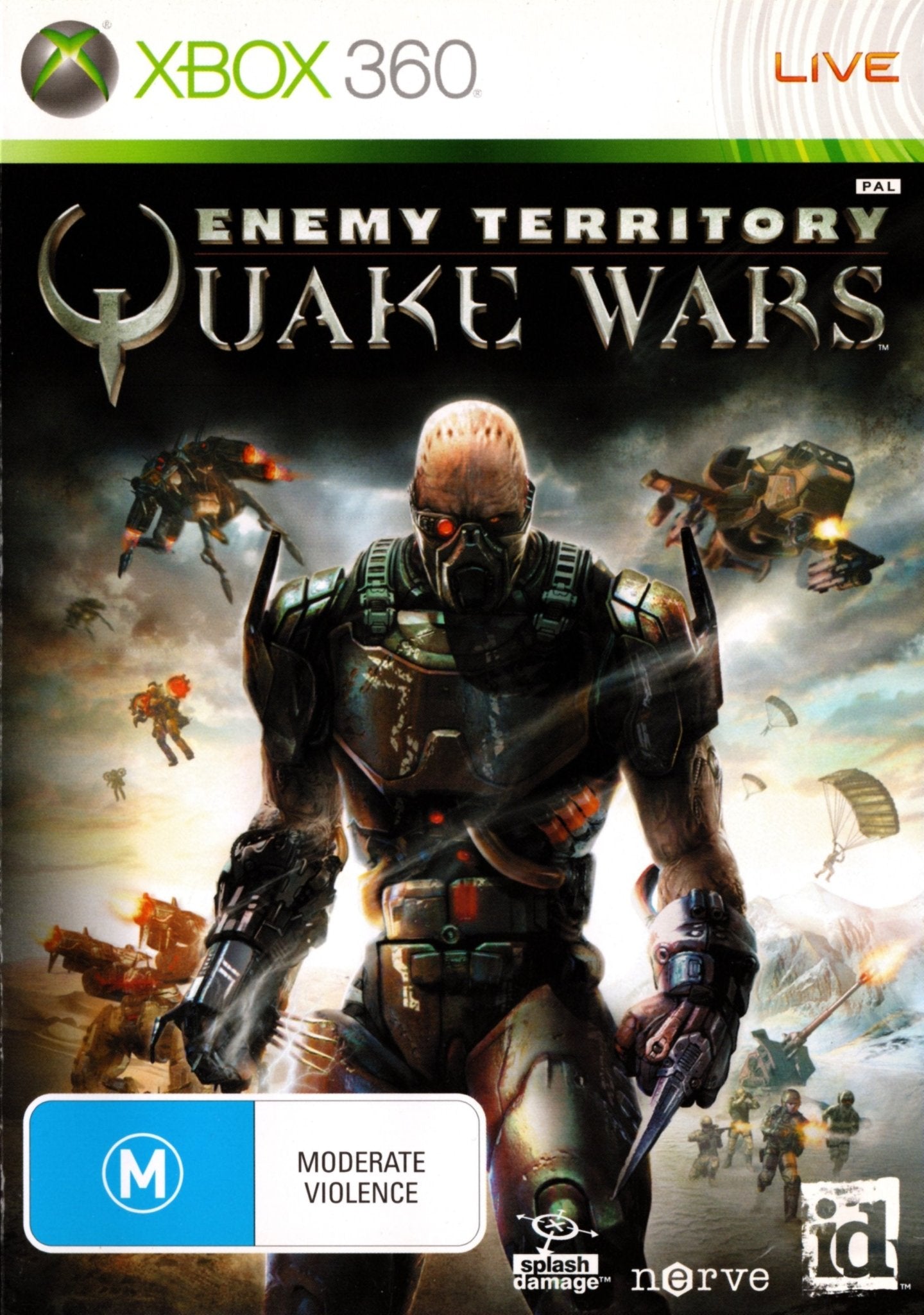 Enemy Territory: Quake Wars Xbox 360 Game PAL