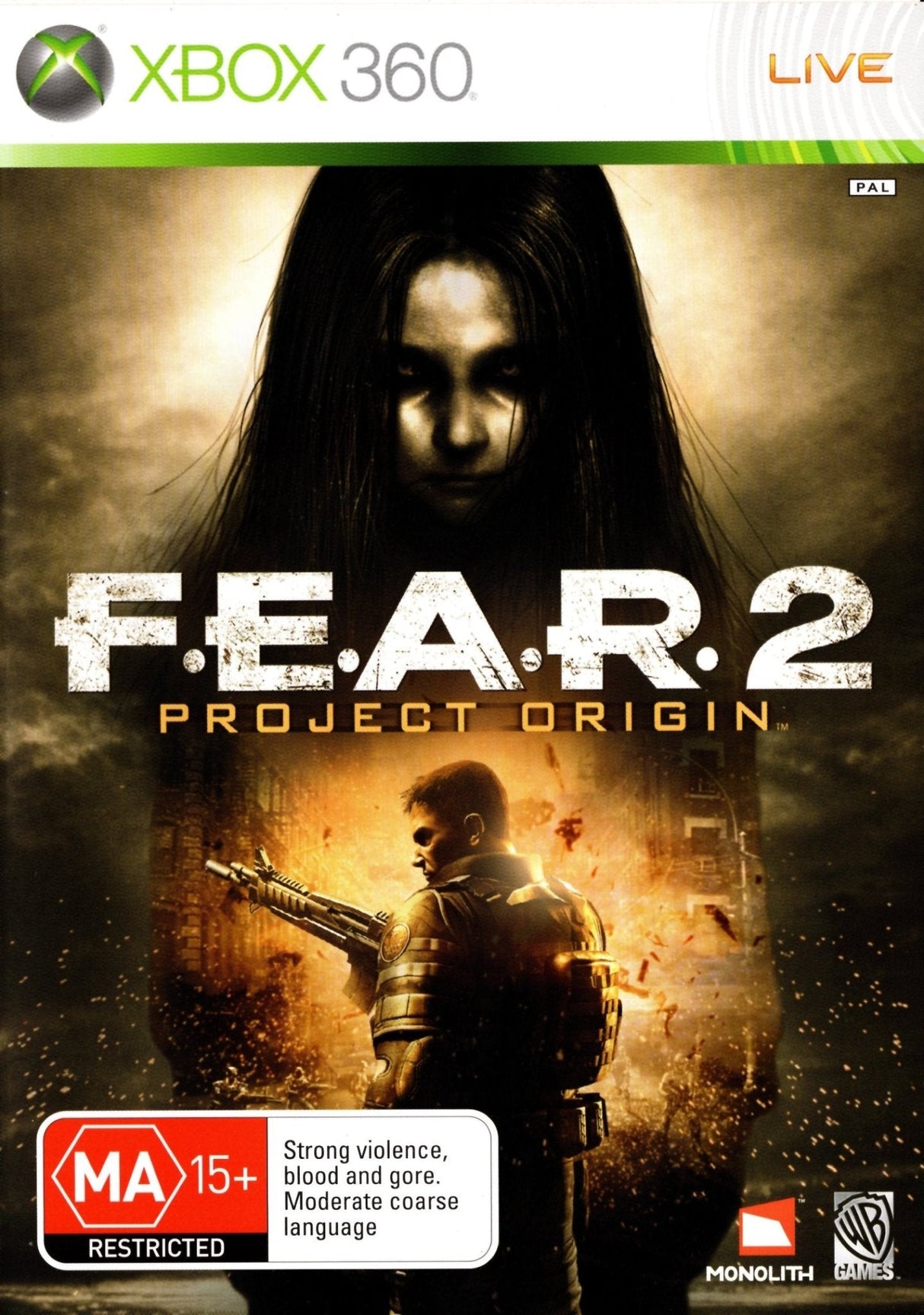 F.E.A.R. 2: Project Origin Xbox 360 Game PAL