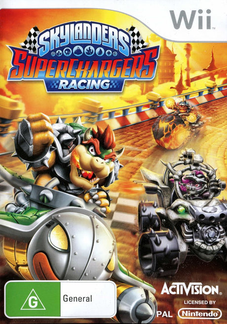 Skylanders: SuperChargers Racing Nintendo Wii Game PAL
