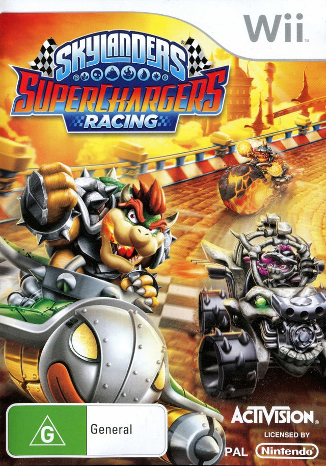 Skylanders: SuperChargers Racing Nintendo Wii Game PAL